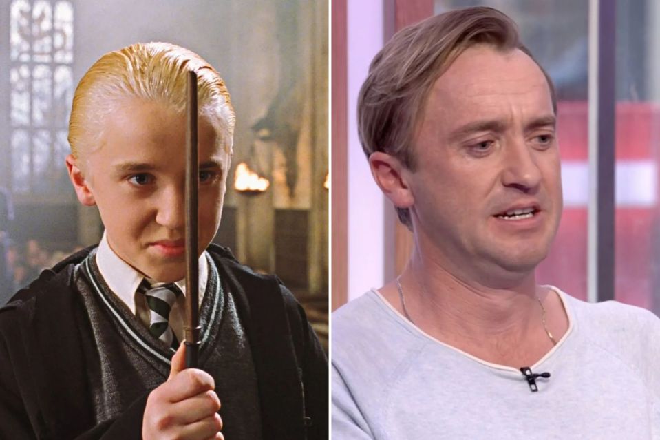 Tom Felton played Draco Malfoy in all eight Harry Potter films