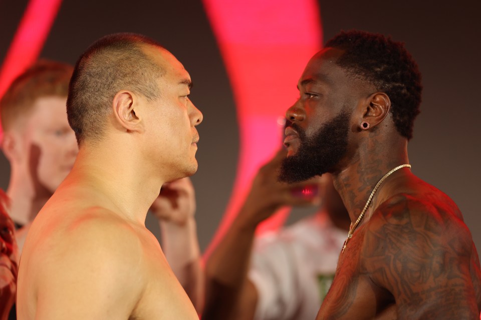 Zhilei Zhang and Deontay Wilder headline the stacked show