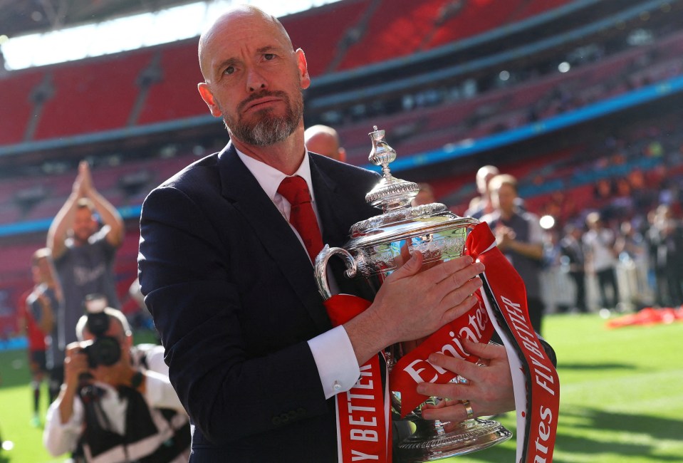 Man Utd also won the FA Cup this season after stunning Manchester City at Wembley