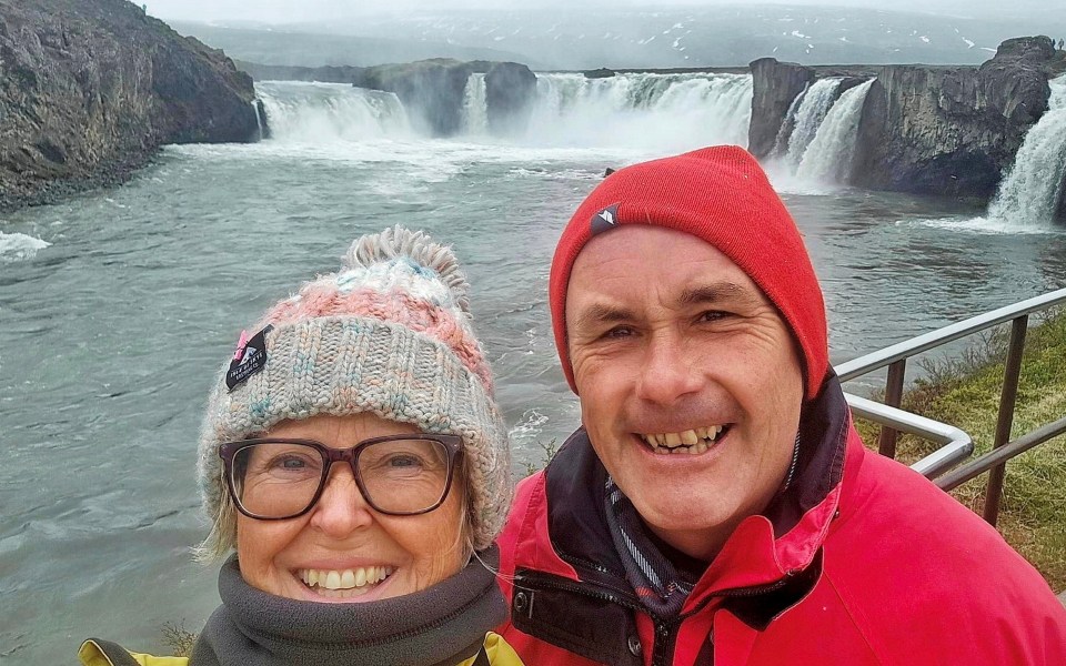 The couple are hoping to travel to Iceland and Canada next