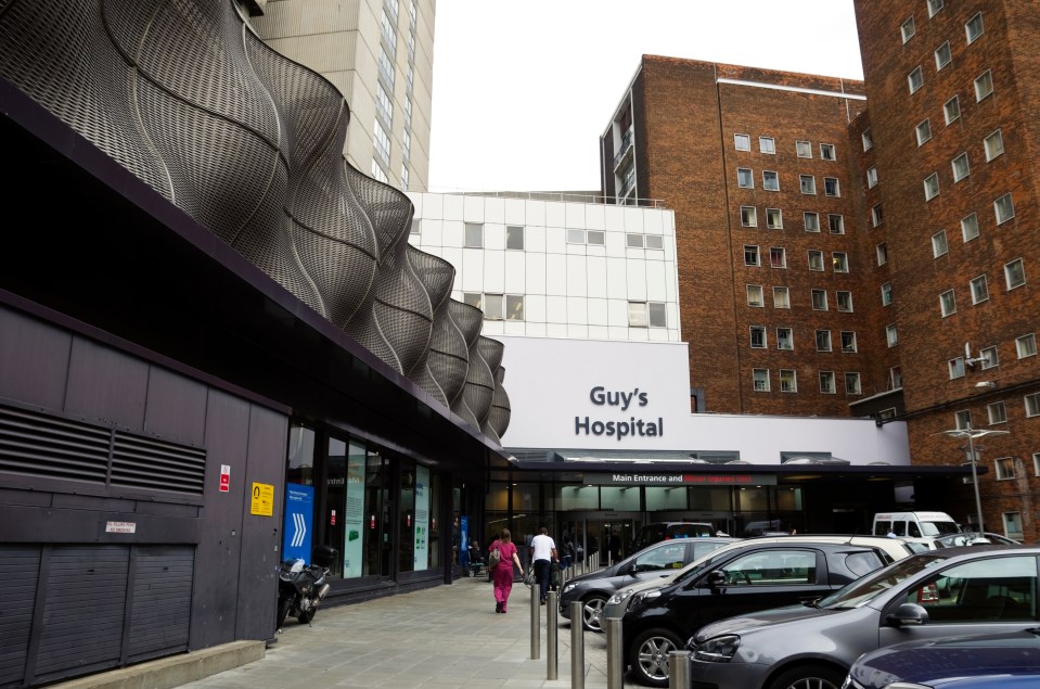 Guy's Hospital in London was one of those affected by the cyber attack