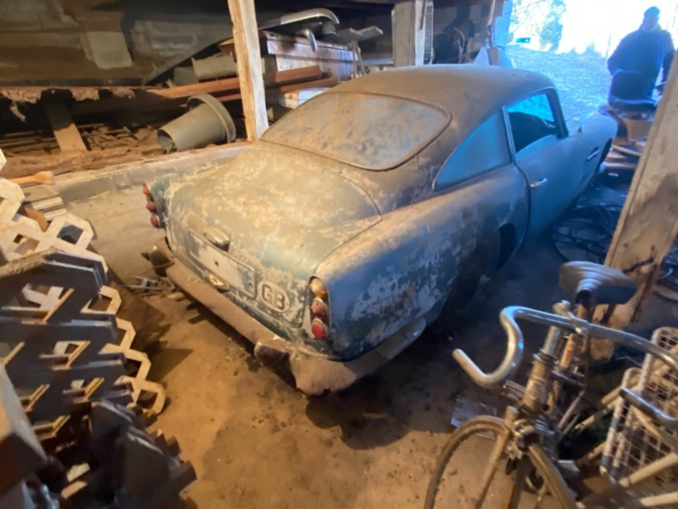 Despite its condition, it's priced at six-figures in a car auction