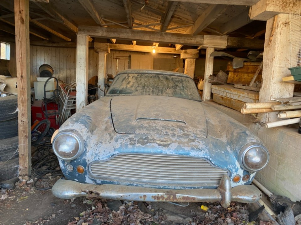 It was left inside a barn for 30 years