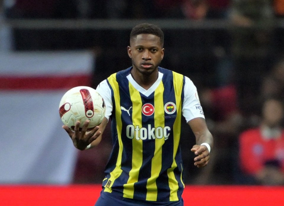 Familiar face Fred is already lining up for the Turkish giants