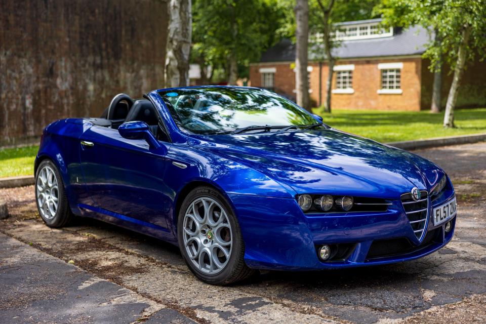 The stunning Alfa Romeo Spider packs plenty of style