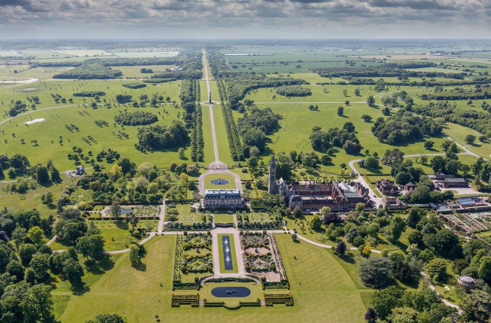 The reception will be held at Eaton Hall, Hugh's family seat