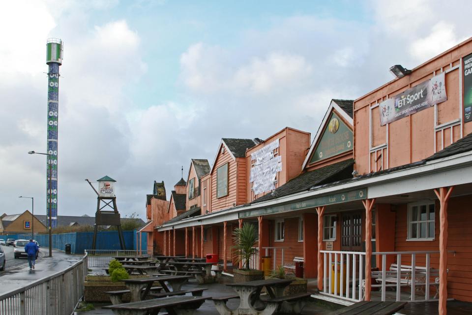 The Polo Tower became a landmark in Morecambe and remained there until 2017