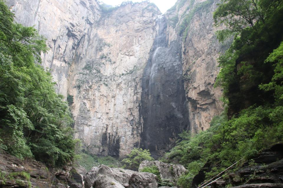 The waterfall needs boosting during the dry season when there is less rainfall