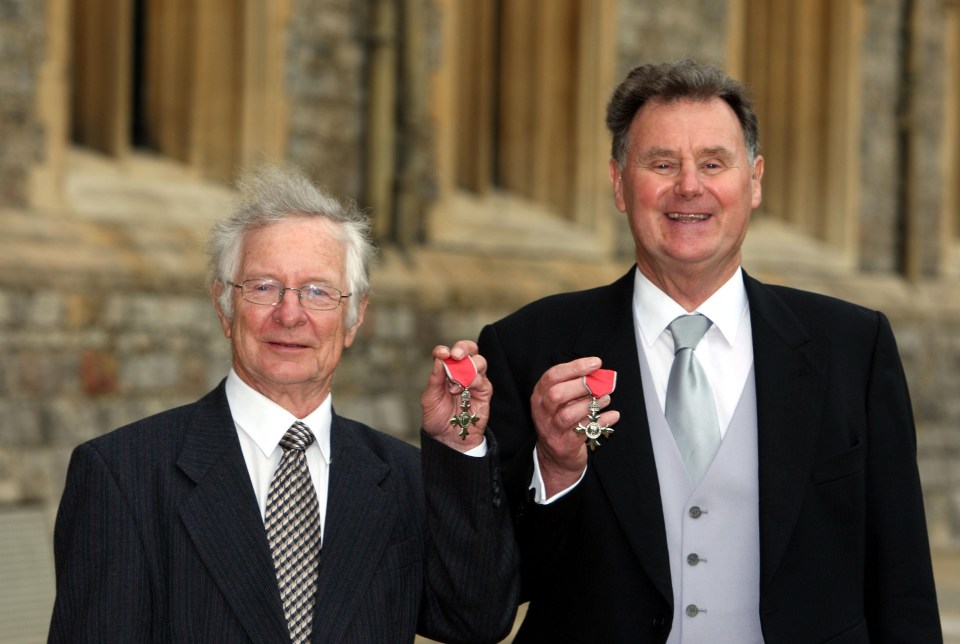 He created the DLS system in cricket along with Dr Anthony Lewis (R)