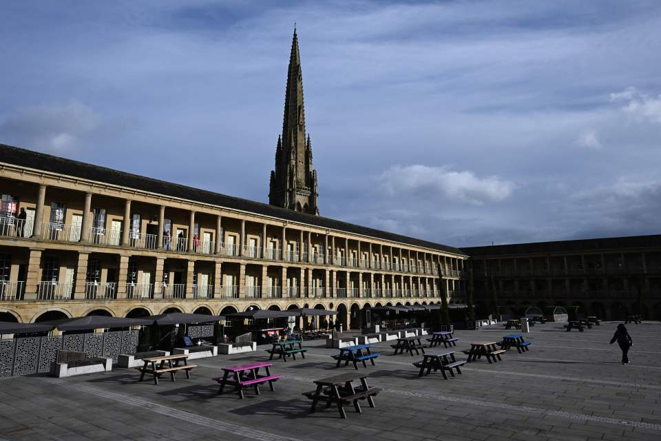 The Piece Hall has been hailed as one of the world's best town squares