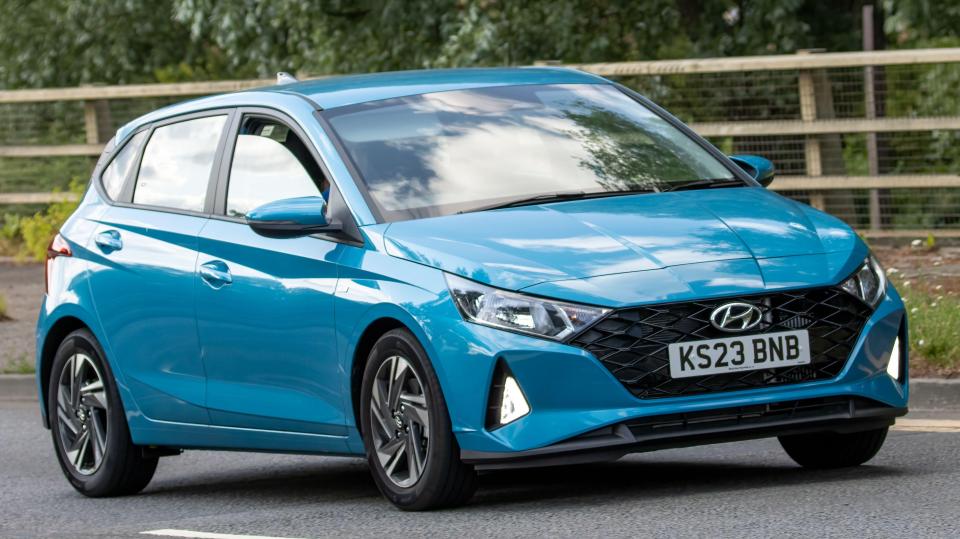 The Hyundai i20 features a decent specification