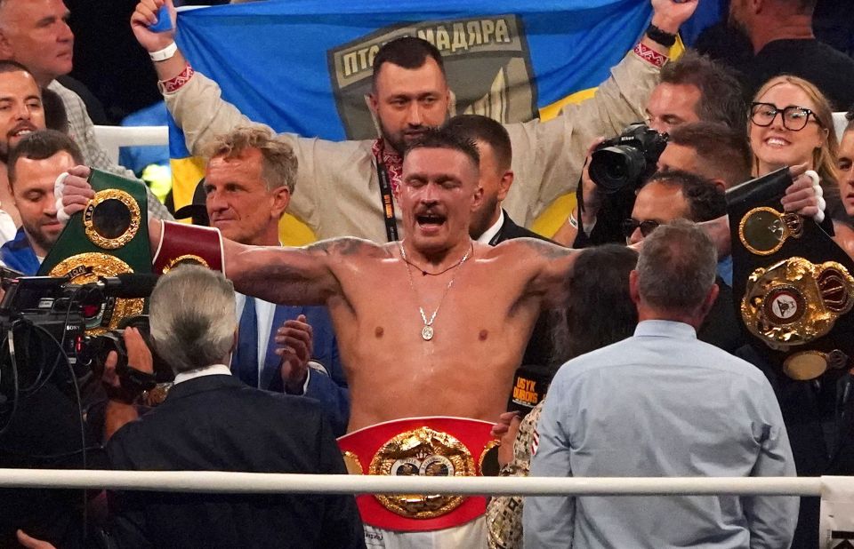 Oleksandr Usyk has officially vacated the IBF heavyweight title