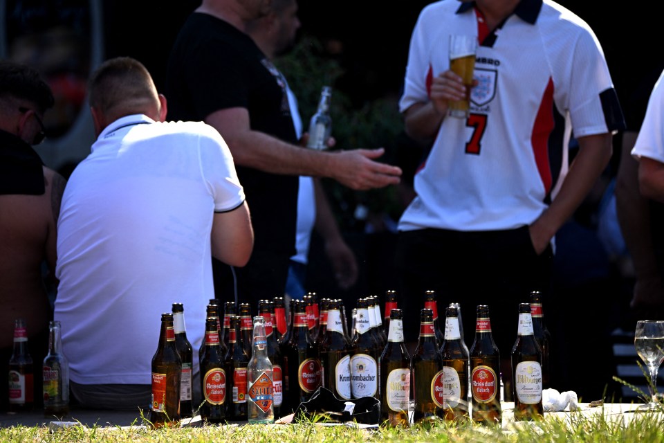 German authorities have called for Brits to avoid booze