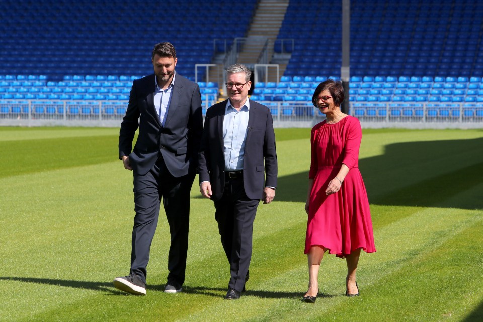 Shadow Sports Secretary Thangam Debbonaire (right) floated a transfer tax yesterday