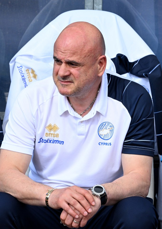 Temur Ketsbaia is now the manager of the Cyprus national team