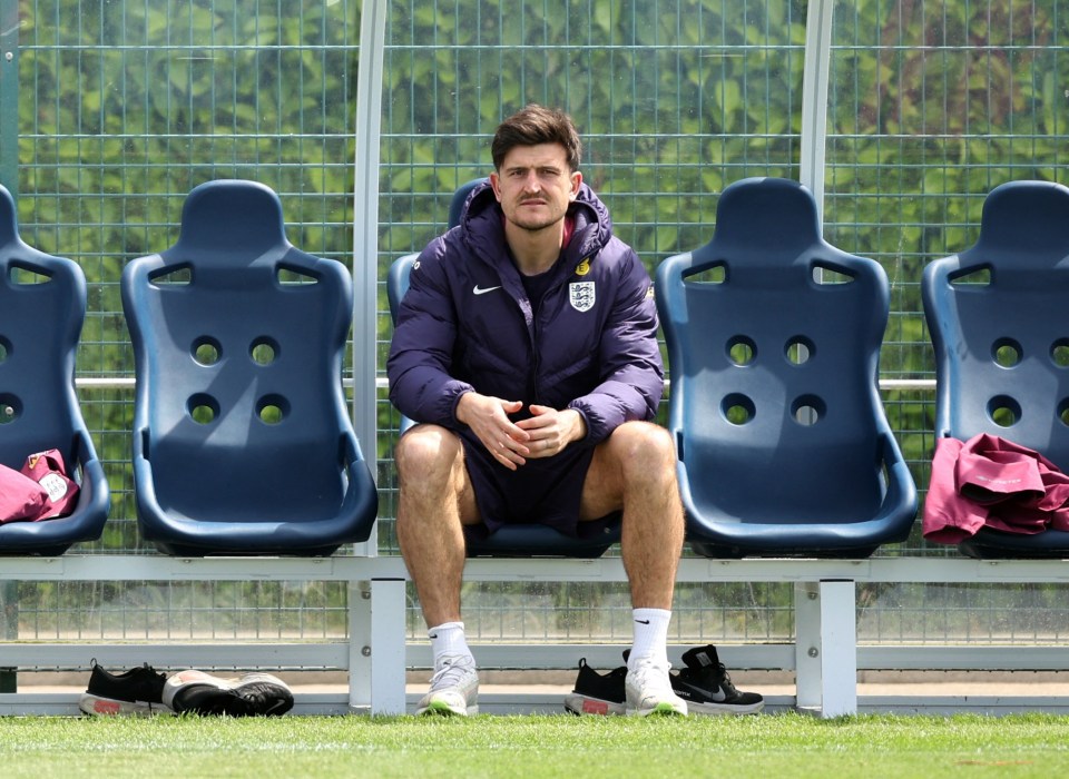 Harry Maguire has lost his fitness race for Euro 2024