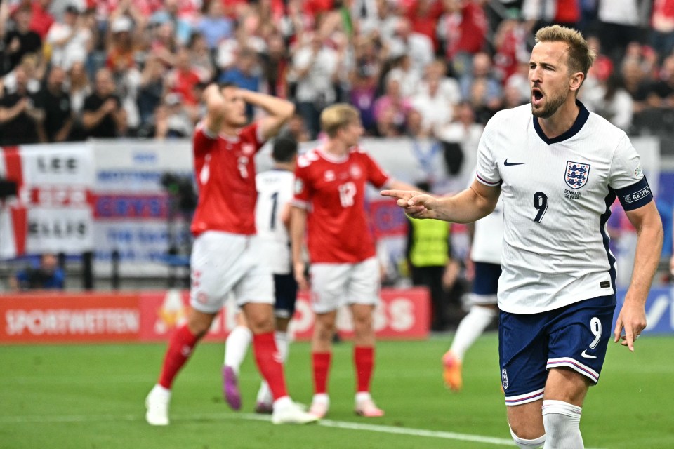 Harry Kane scored his 64th goal for his country