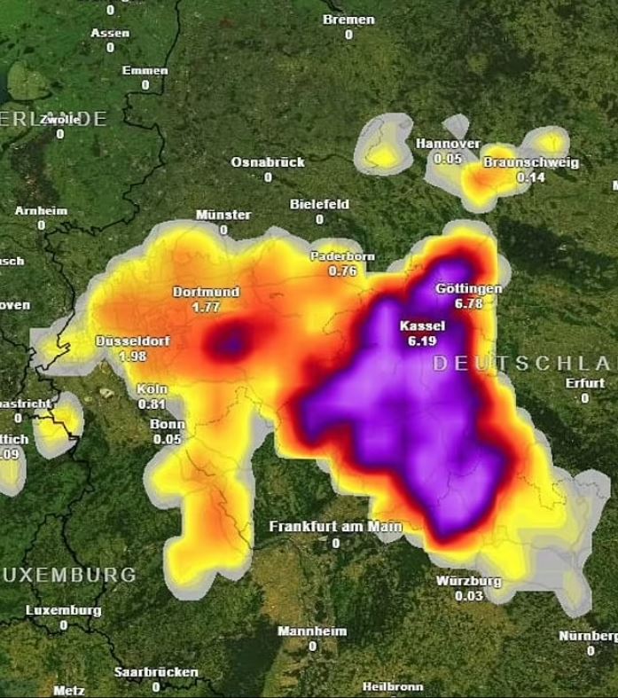 Germany could be hit by a tornado