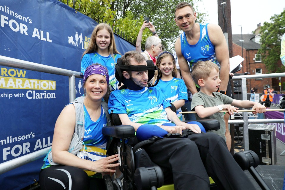 The Rob Burrow Marathon in Leeds was named in his honour