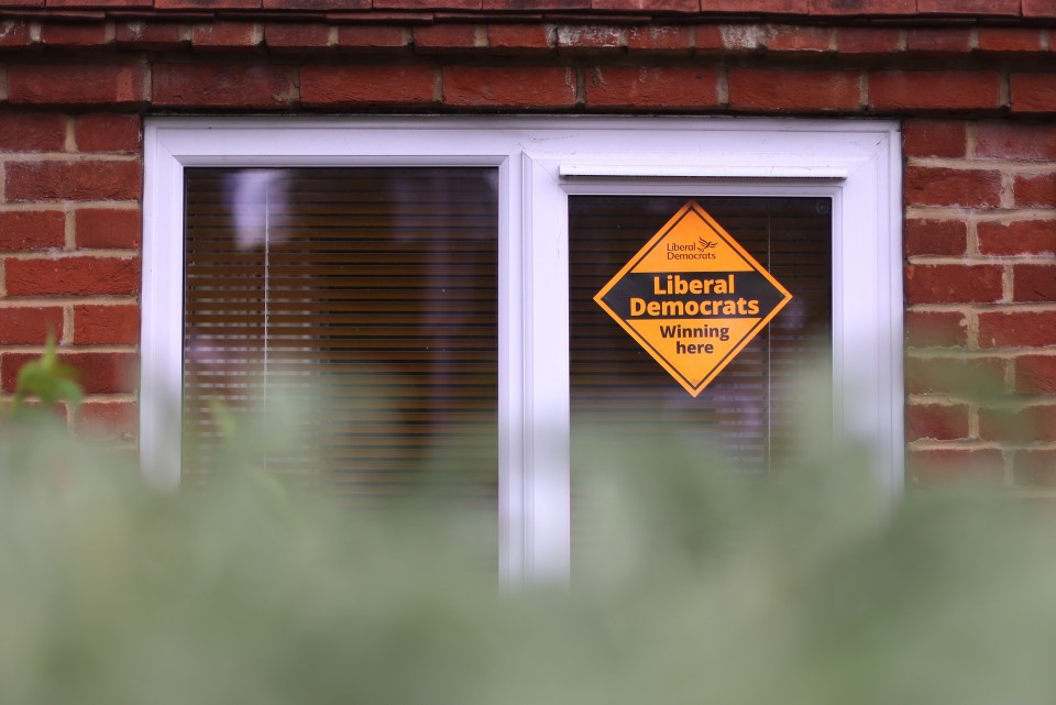 The desperate Chancellor is under threat from Lib Dem insurgents in leafy Surrey