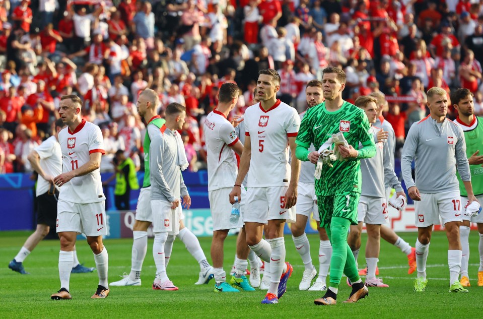 Poland became the first team to be knocked out of Euro 2024 yesterday