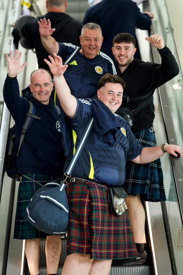 Scotland fans have been enjoying themselves on route to Euro 2024