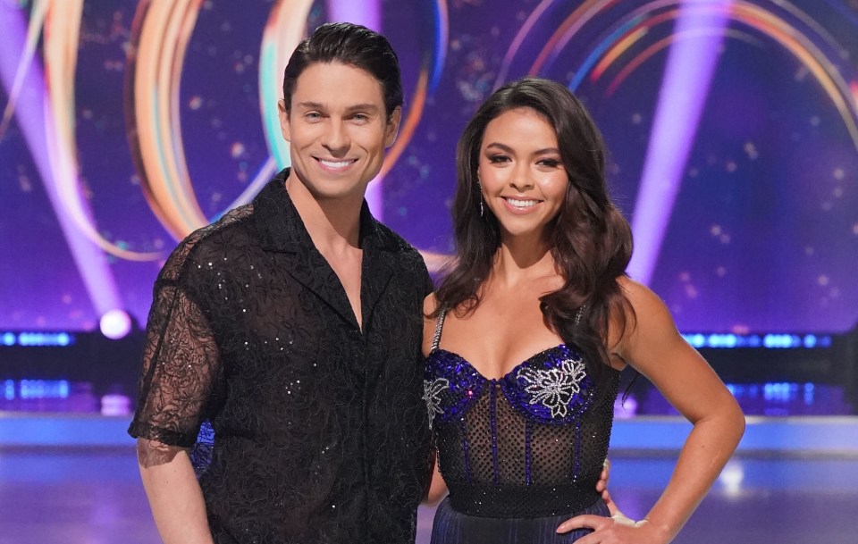  Joey Essex and Vanessa Bauer competed together on Dancing On Ice in 2023