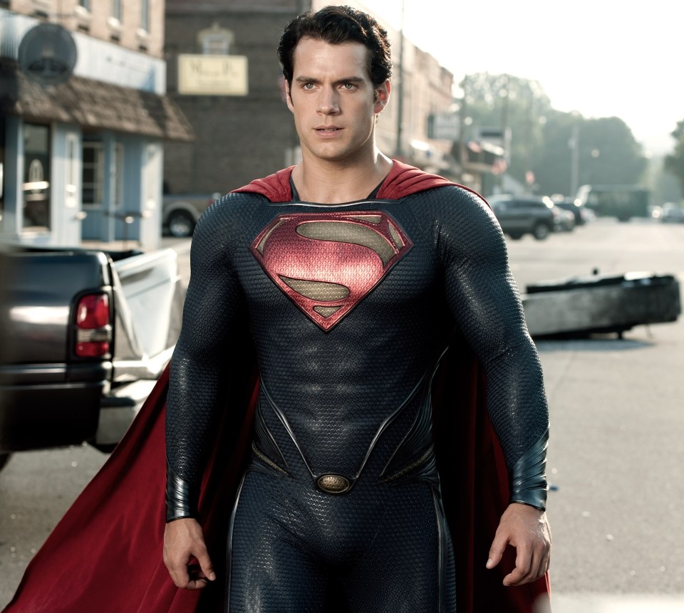 He takes over from Henry Cavill, who played Superman in four films