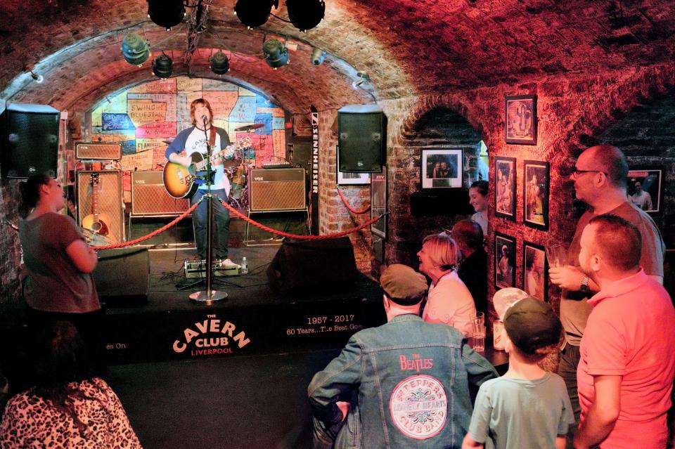 It was at The Cavern Club The Beatles honed their live performances - just a 10-minute walk from Liverpool Lime Street Station