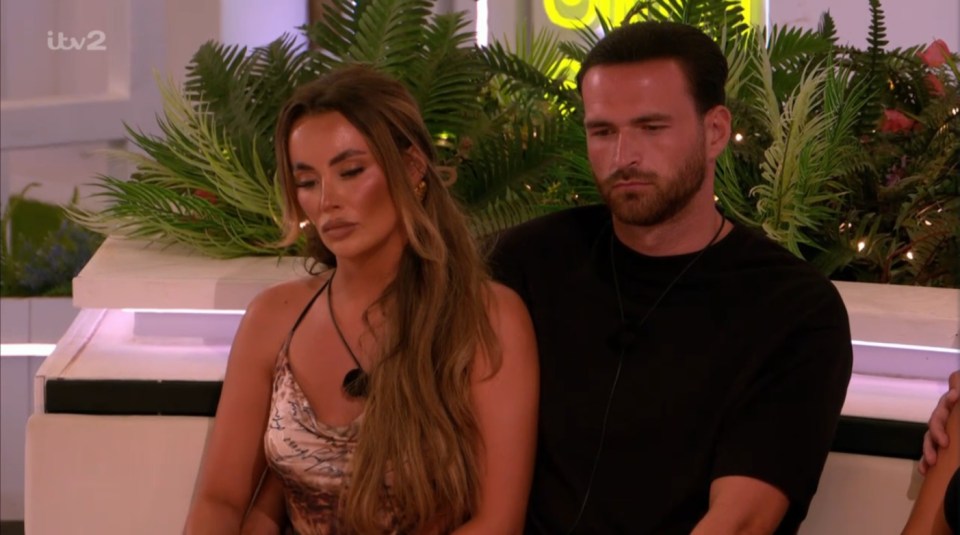 Harriett Blackmore and Ronnie Vint were dumped from Love Island