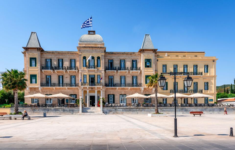 The Poseidonion Grand has been labelled as one of the world's best hotels