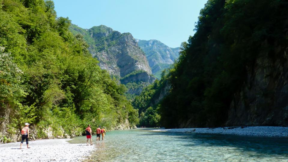 Lumi i Shales in northern Albania is routinely compared to Thailand