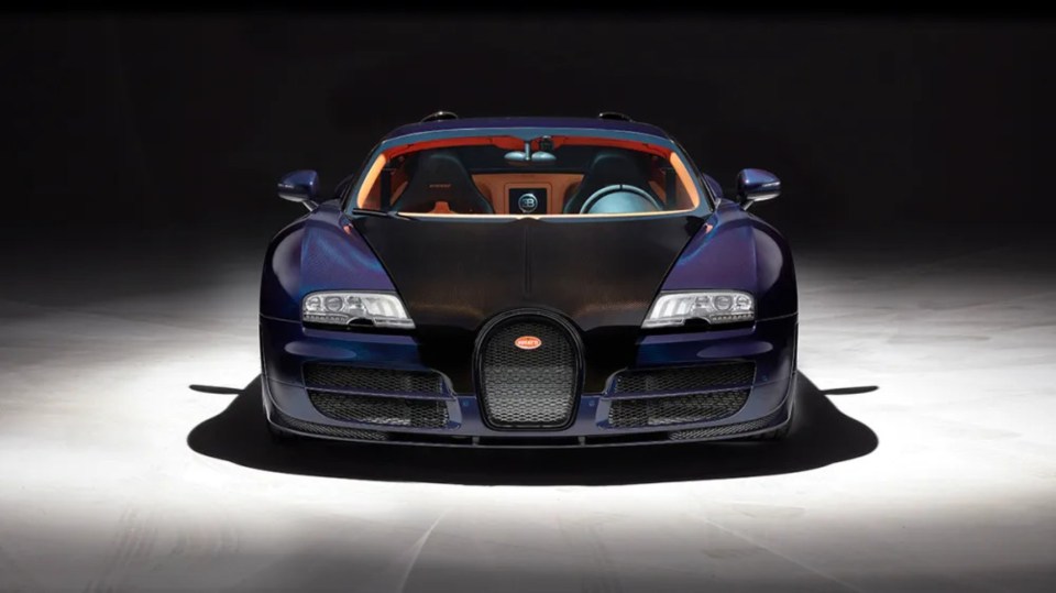 The Bugatti supercar could be yours if you have a spare £2.5m kicking around