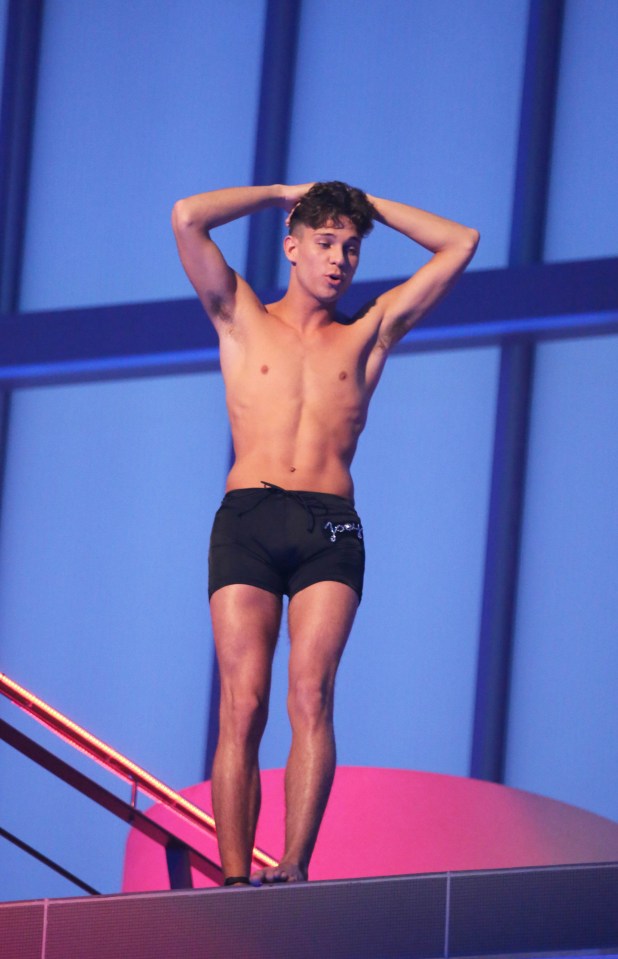 He appeared in diving show Splash! in 2013