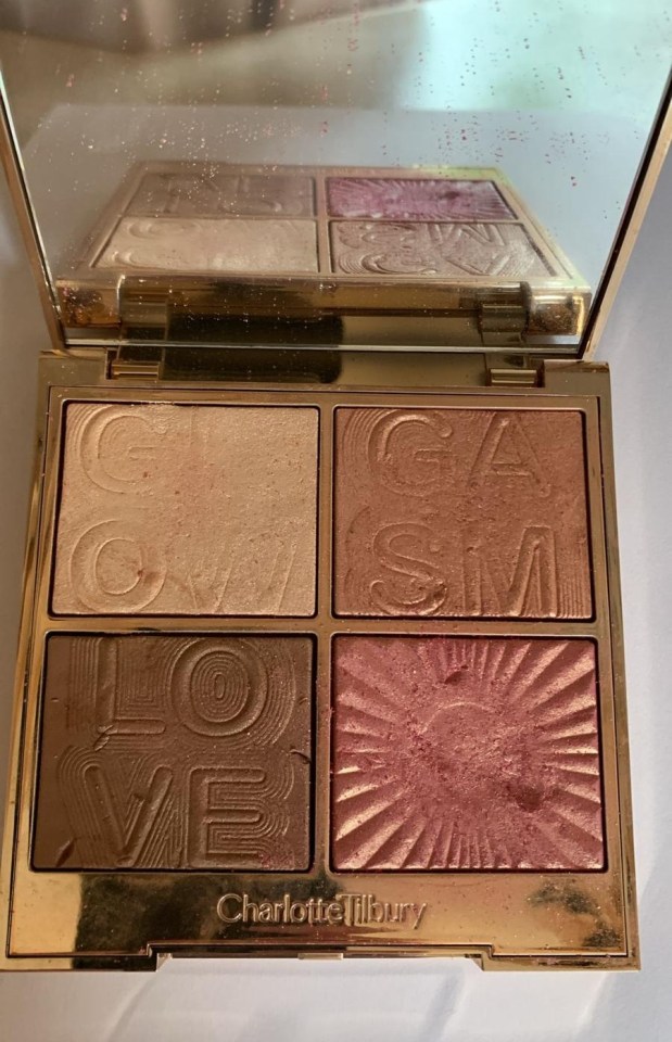 I have loved the Glowgasm palette from Charlotte Tilbury for many years as it instantly adds a glowy finish to my make-up look