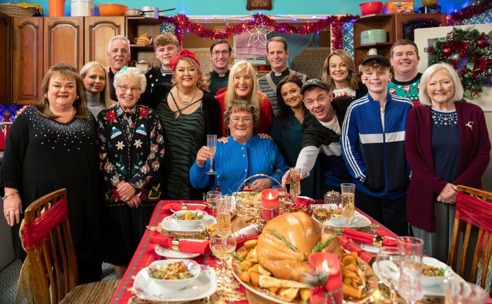 The cast of Mrs Brown's Boys