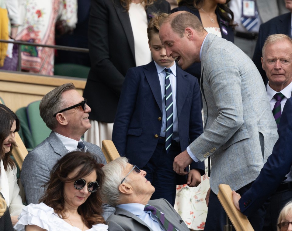 Wimbledon attracts plenty of A-list celebrities from film stars to royals