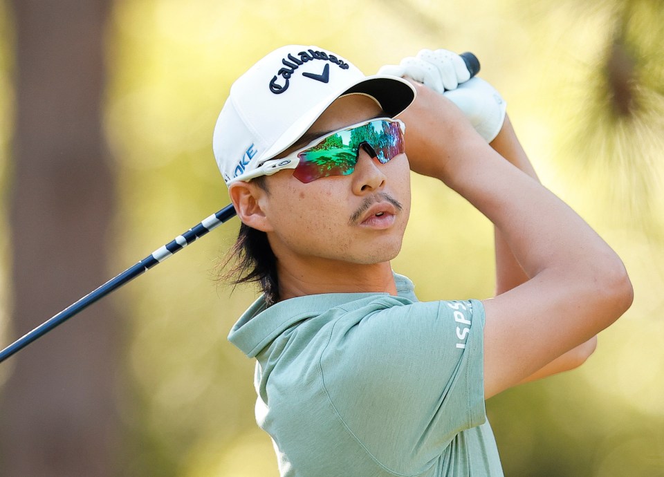 Min Woo Lee was left stunned as he encountered a feisty critter at the US Open