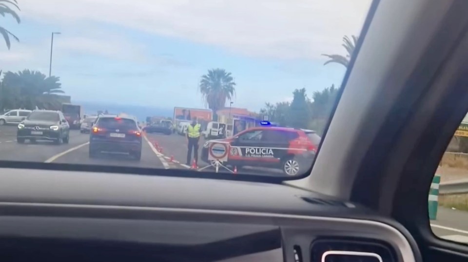 Cops stopping cars in Tenerife to show drivers Jay’s picture