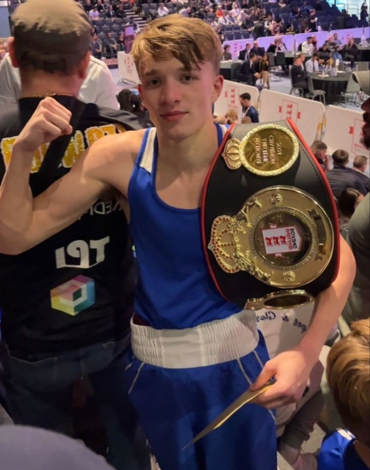 Leo Wood's blossoming boxing career has hit new heights