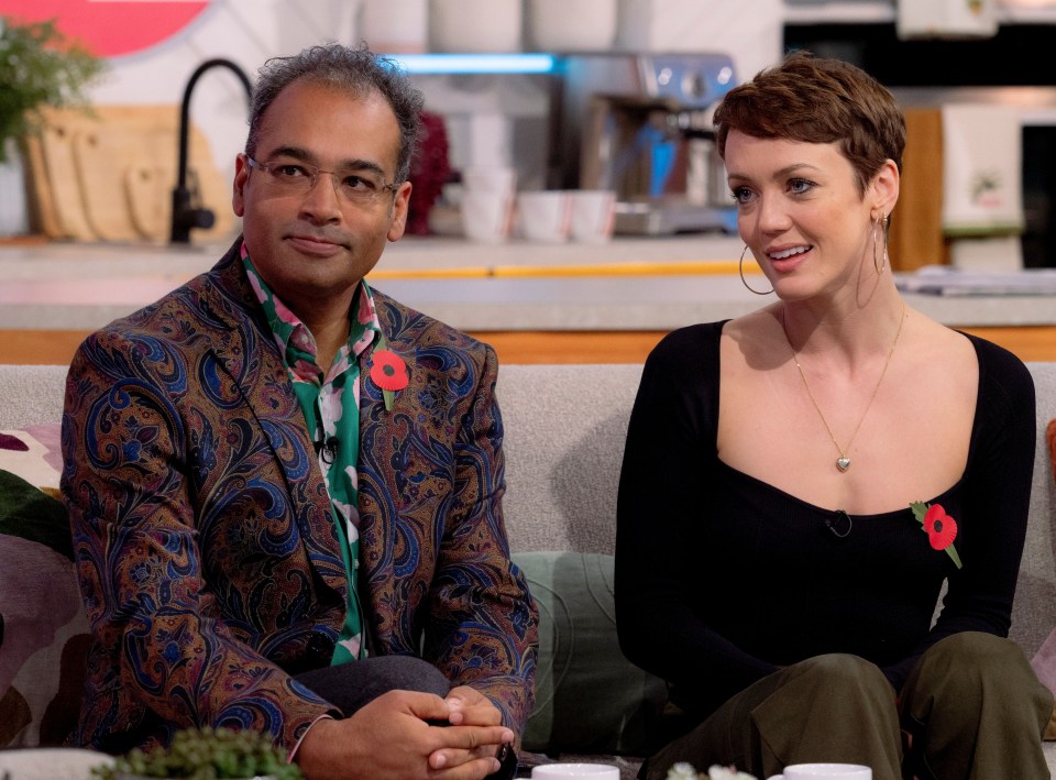 Lauren danced with Krishnan Guru-Murthy last year