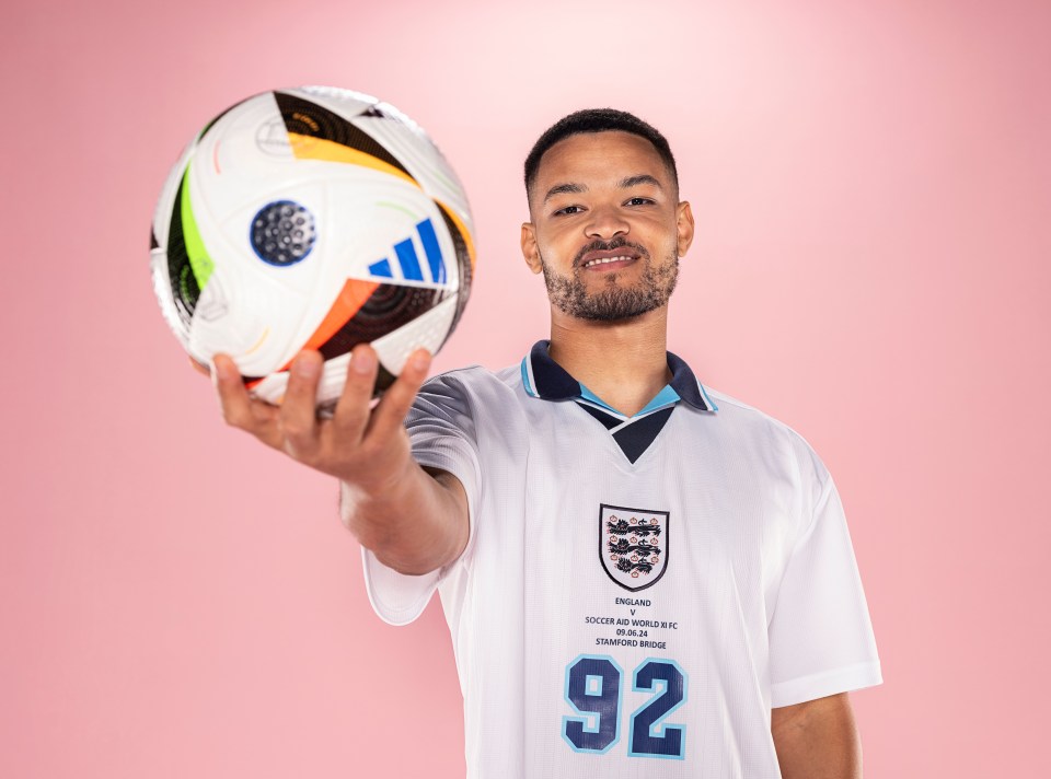 Steven is part of Soccer Aid 2024