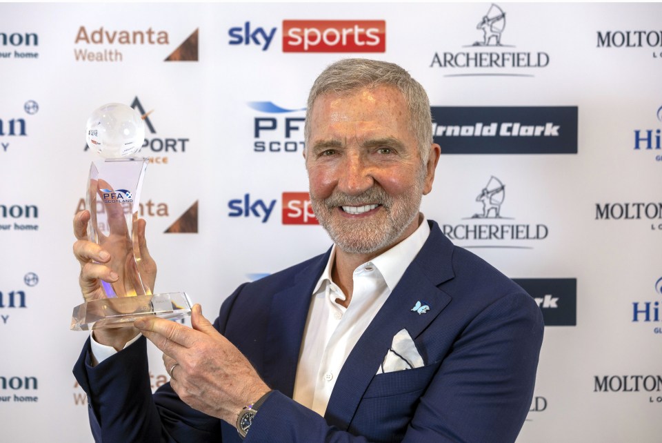 Graeme Souness becomes a CBE for services to football and charity