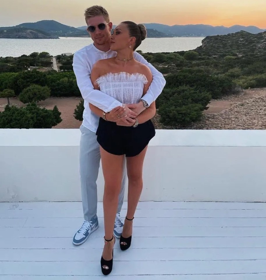 De Bruyne's wife Michele Lacroix is keen for an 'exotic adventure'