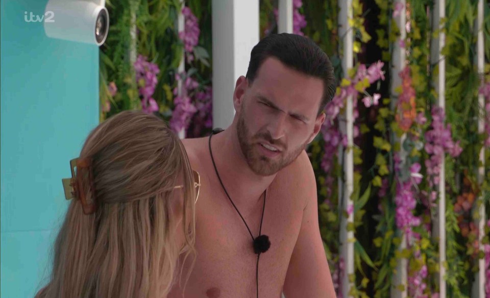 Love Island fans were convinced the semi pro footballer was wearing a wig