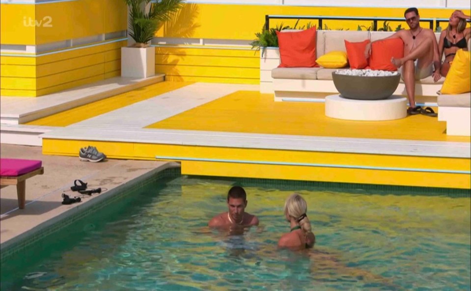 EROTEME.CO.UK FOR UK SALES: Contact Caroline +442083748542 If bylined must credit ITV2 Love Island Picture shows: Joey Essex and Grace Jackson kiss in the pool. NON-EXCLUSIVE Date: Sunday 16th June 2024 Job: 240616UT12 London, UK EROTEME.CO.UK Disclaimer note of Eroteme Ltd: Eroteme Ltd does not claim copyright for this image. This image is merely a supply image and payment will be on supply/usage fee only.