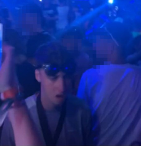 Footage showed Jay at a rave hours before he vanished