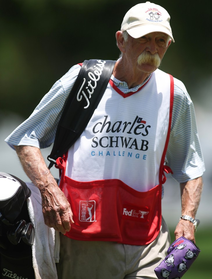 Cowan has caddied for some of the biggest names in golf including Tiger Woods and Jim Furyk