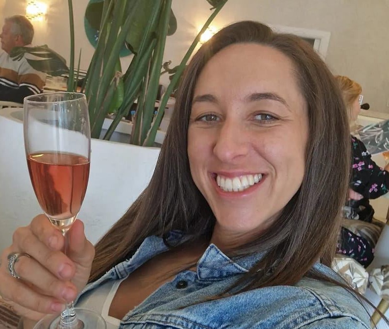 Amie Gray, from Poole in Dorset, was stabbed to death on the beach earlier this year