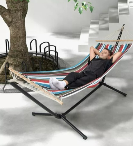 Fancy reclining in a hammock this summer? Debenhams has discounted this one